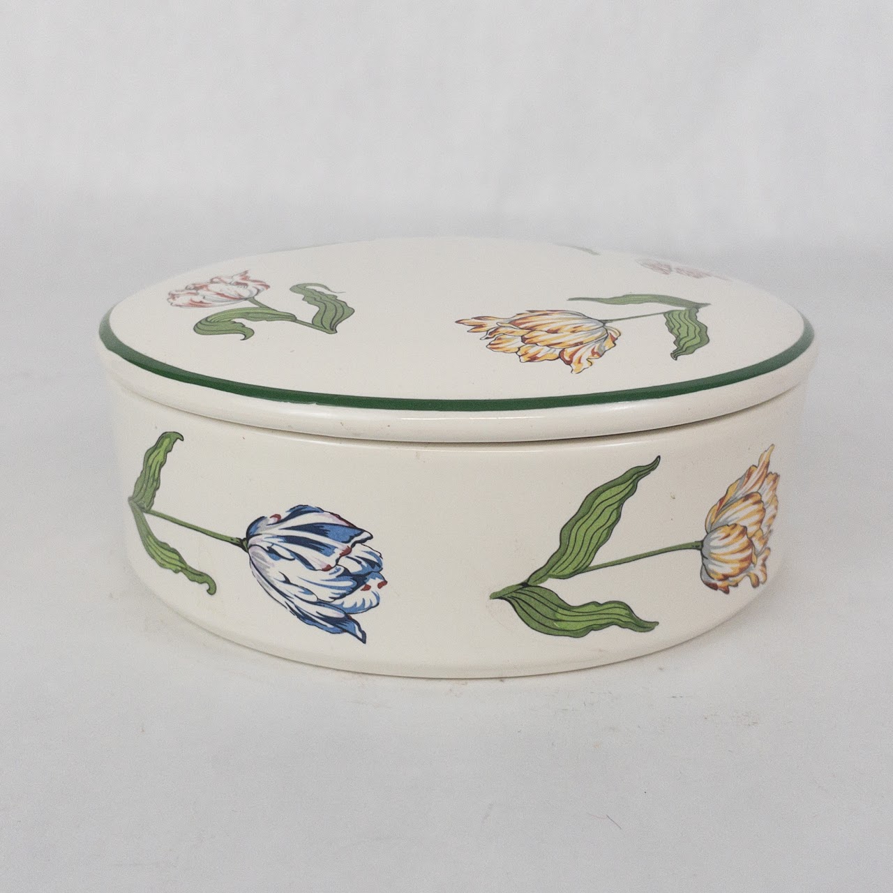 Tiffany & Co. 'Tiffany Tulips' Lidded Trinket Dish