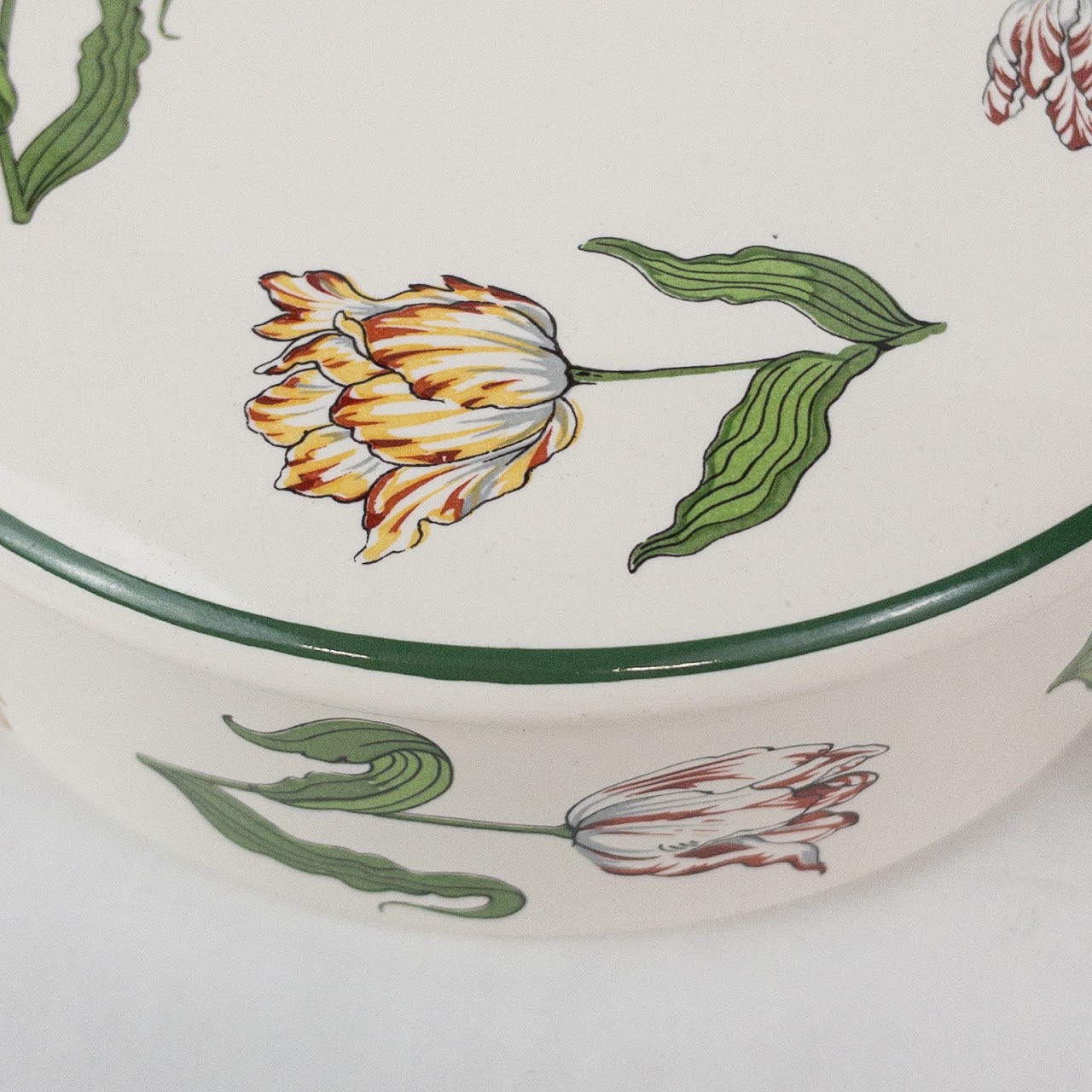 Tiffany & Co. 'Tiffany Tulips' Lidded Trinket Dish