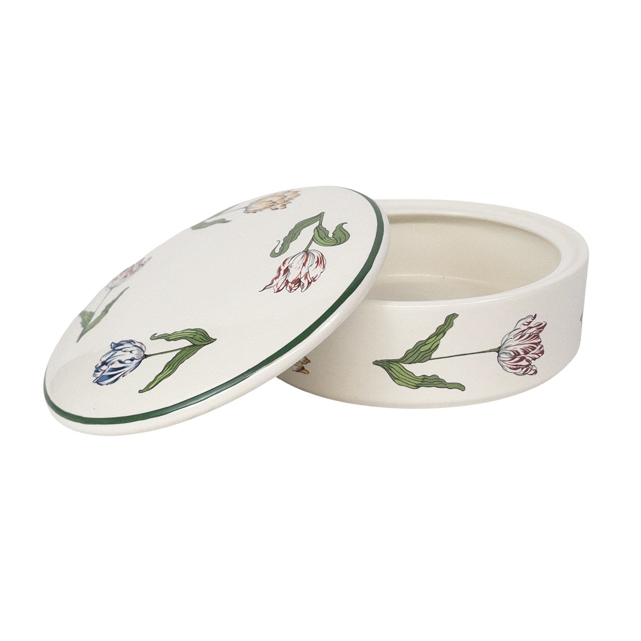 Tiffany & Co. 'Tiffany Tulips' Lidded Trinket Dish