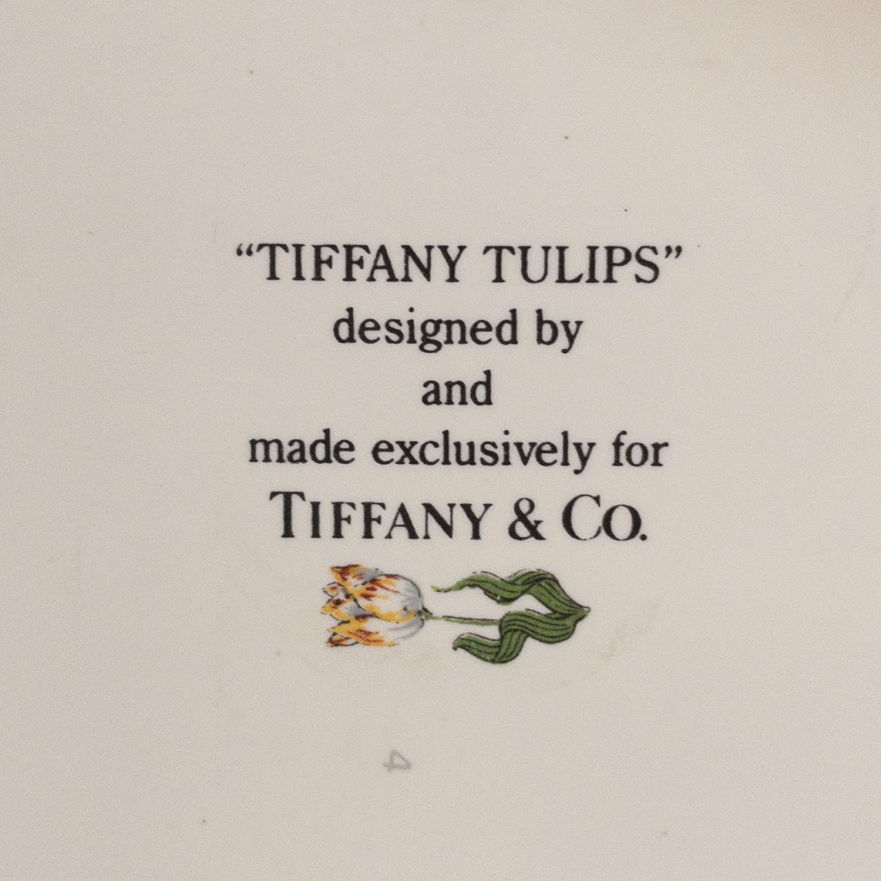 Tiffany & Co. 'Tiffany Tulips' Lidded Trinket Dish