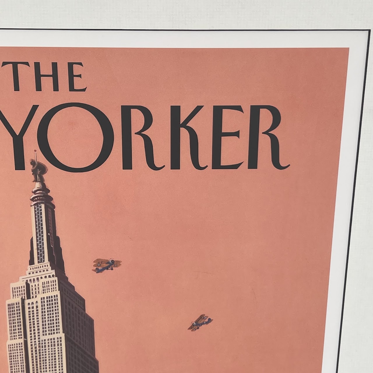 Bruce McCall 'King Kong Call' Signed New Yorker Cover Limited Edition Print