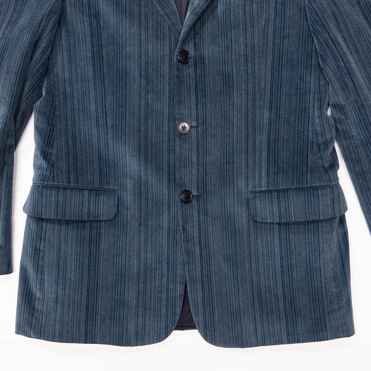 Valentino Striated Velvet Sport Jacket