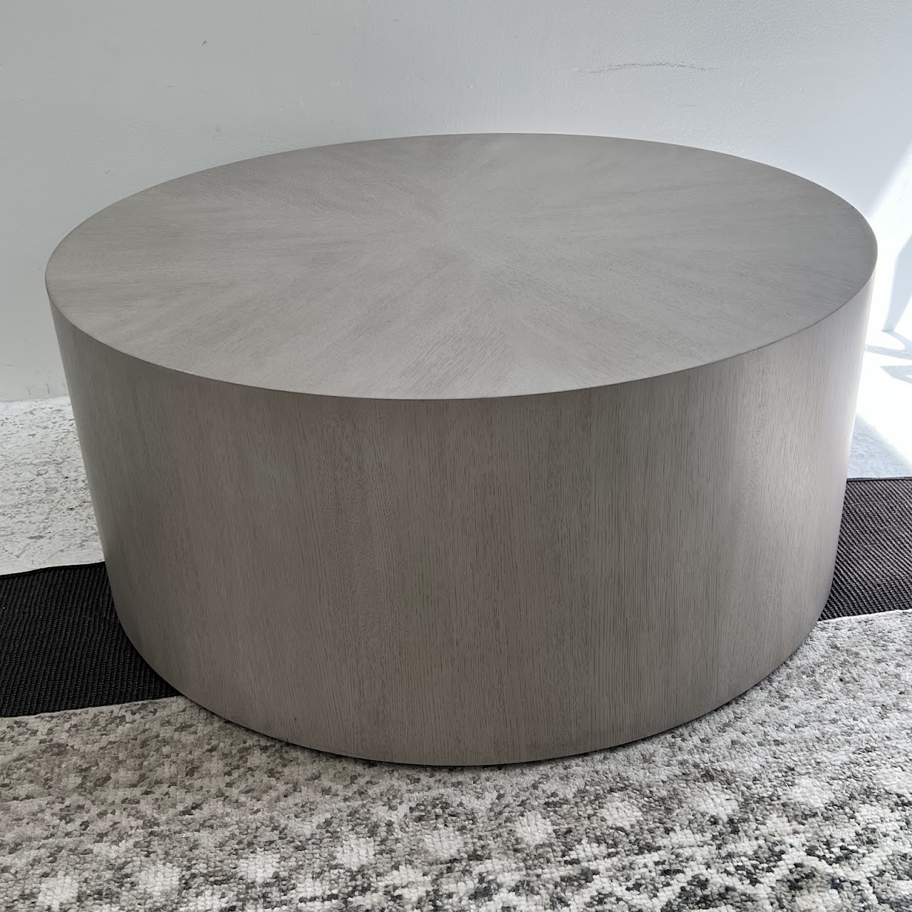 Bernhardt Furniture Drum Cocktail Table