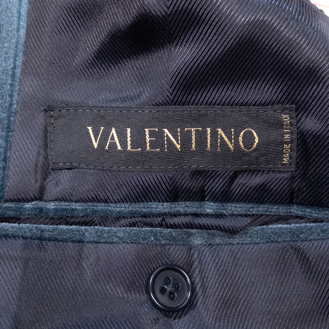 Valentino Striated Velvet Sport Jacket