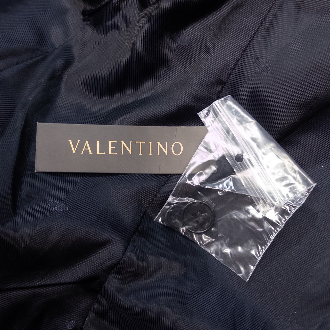 Valentino Striated Velvet Sport Jacket