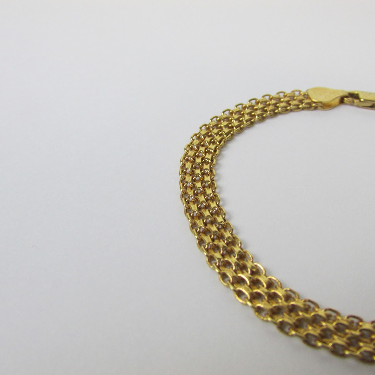 14K Gold Fancy Link Bracelet