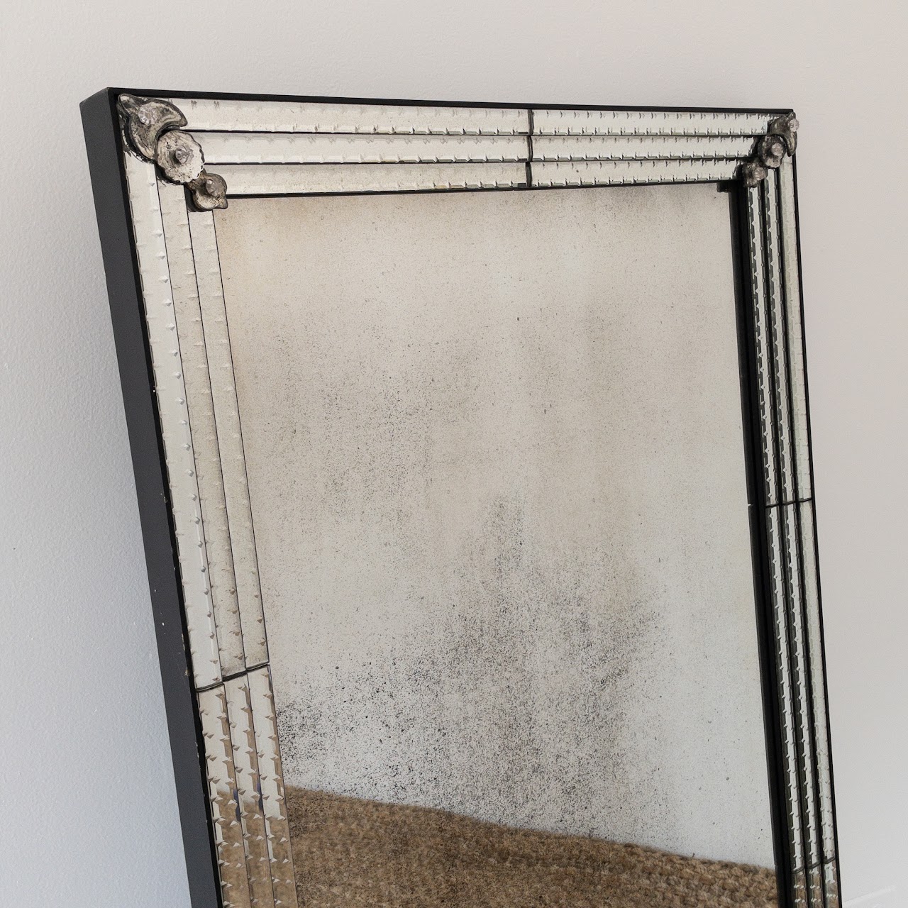 Venetian Style Antiqued Glass Mirror