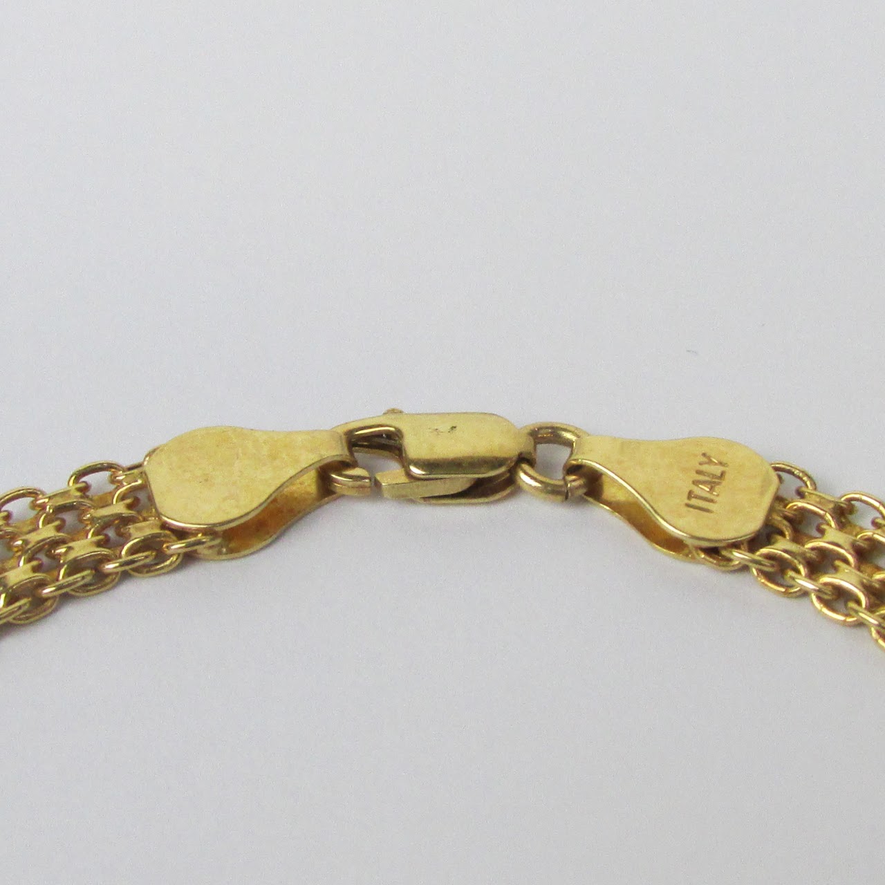 14K Gold Fancy Link Bracelet