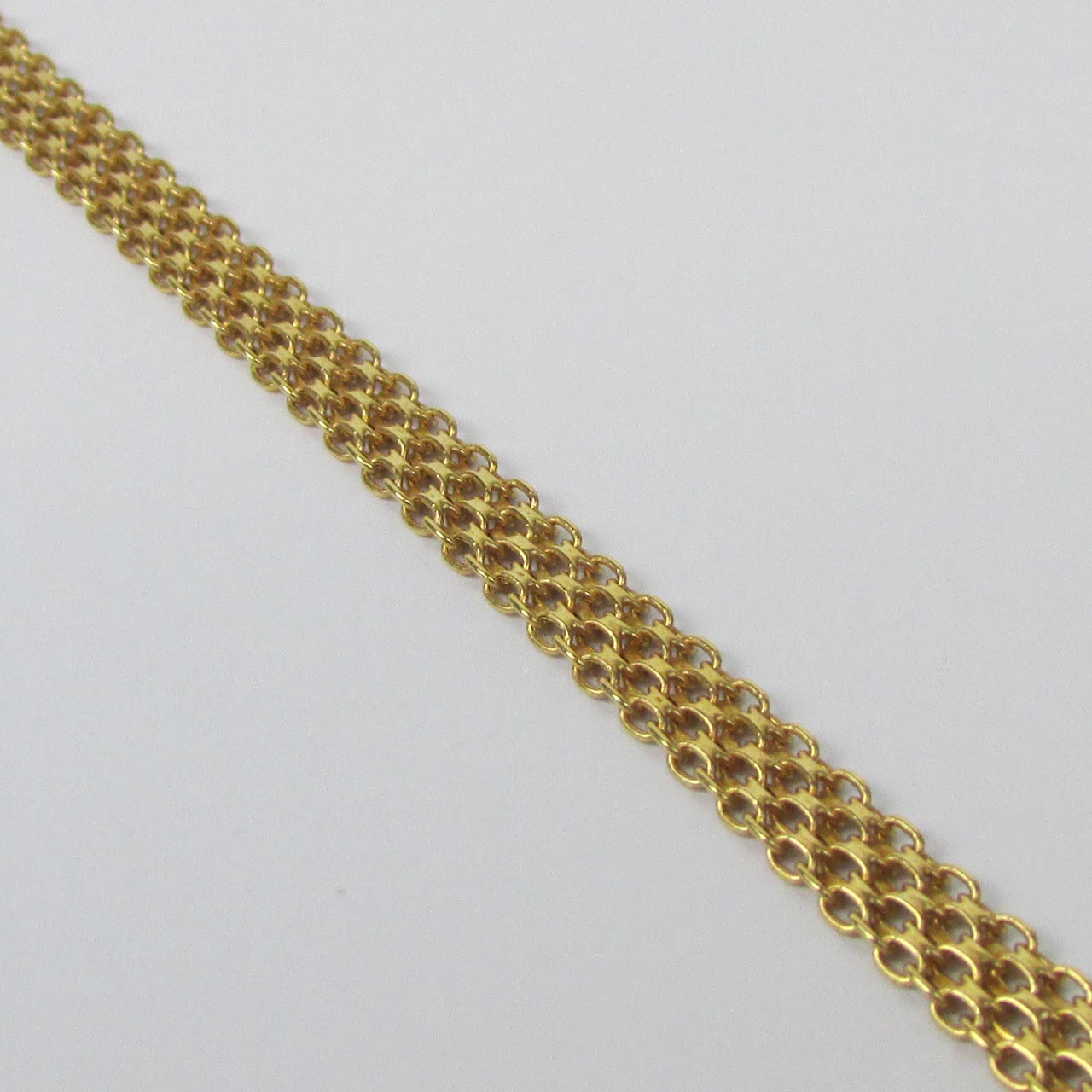 14K Gold Fancy Link Bracelet