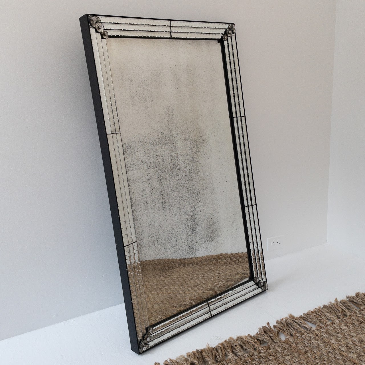 Venetian Style Antiqued Glass Mirror