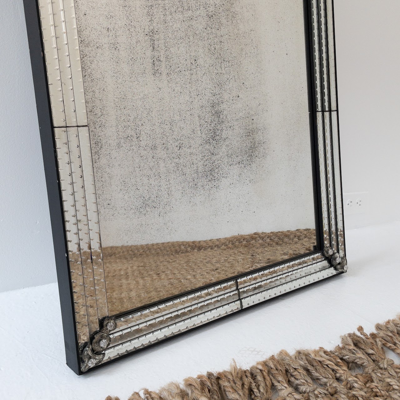 Venetian Style Antiqued Glass Mirror