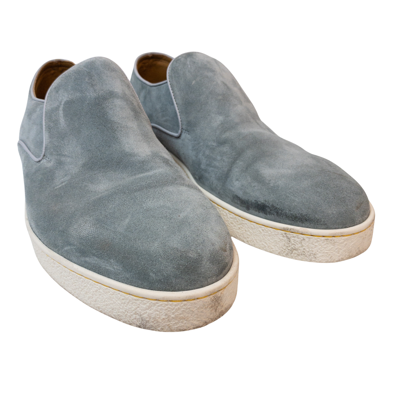 John Lobb Haven Suede Slip-On Sneakers