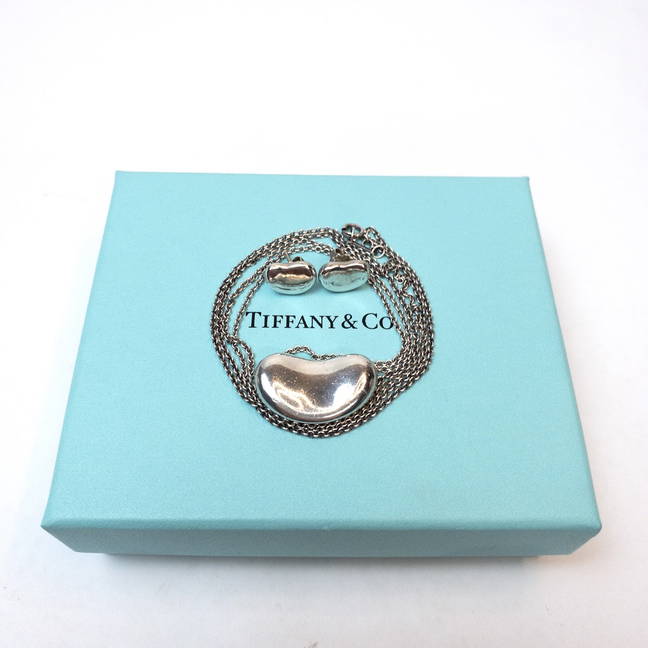 Tiffany & Co. X Elsa Peretti Sterling Silver Bean Ensemble