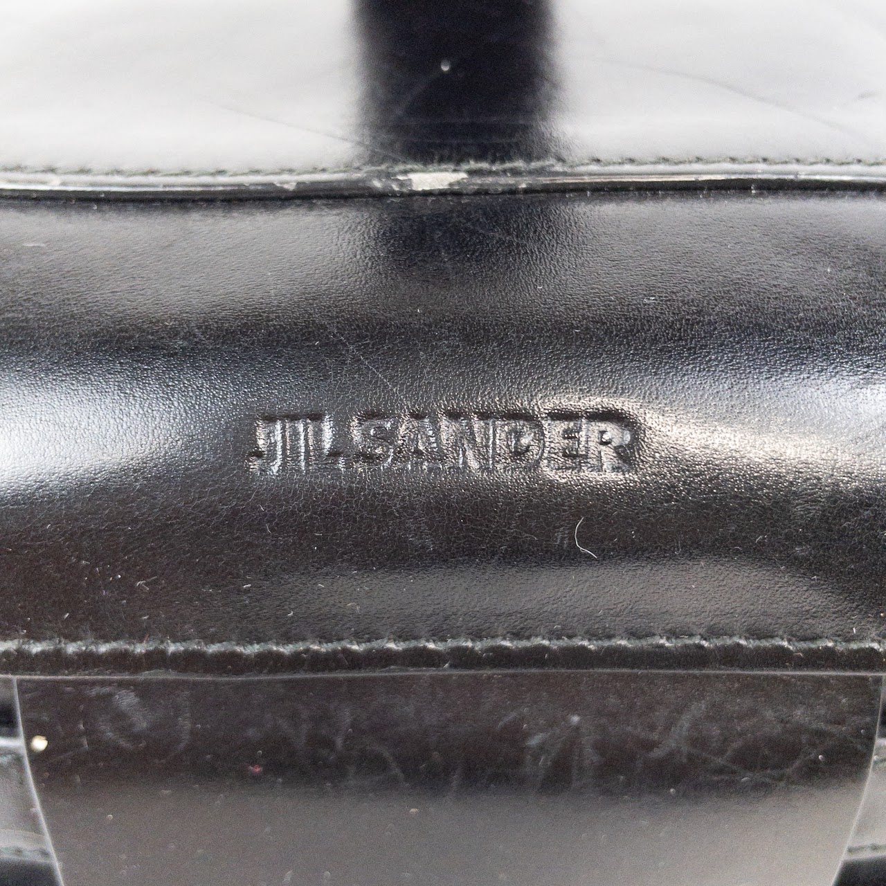 Jil Sander Leather Saddle Bag