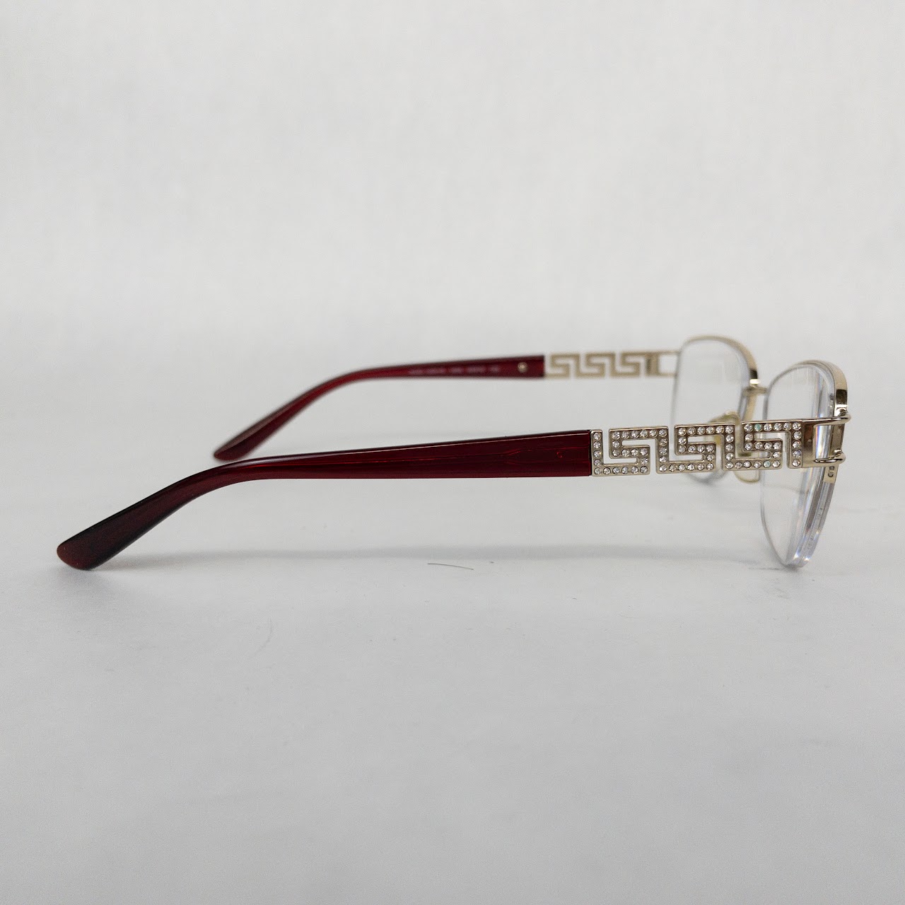 Versace Half Rim Rx Eyeglasses