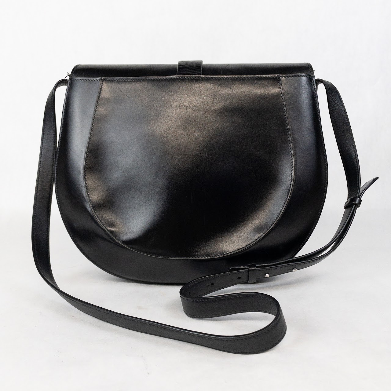 Jil Sander Leather Saddle Bag