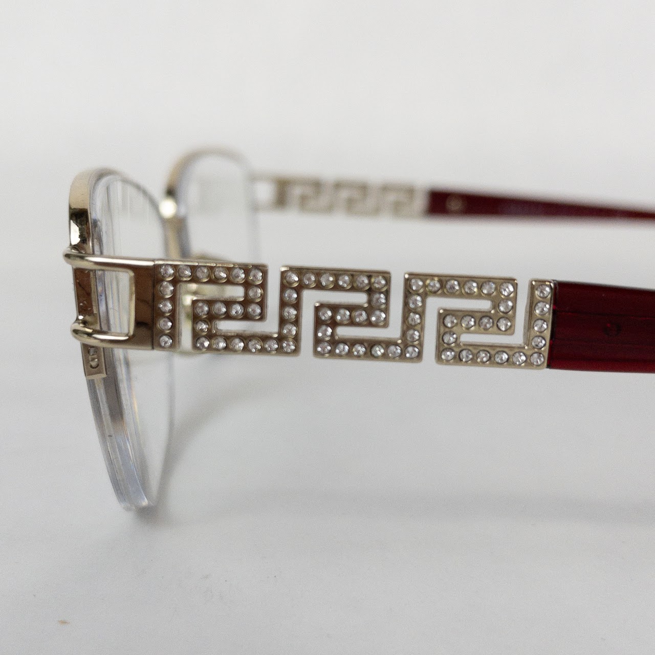 Versace Half Rim Rx Eyeglasses