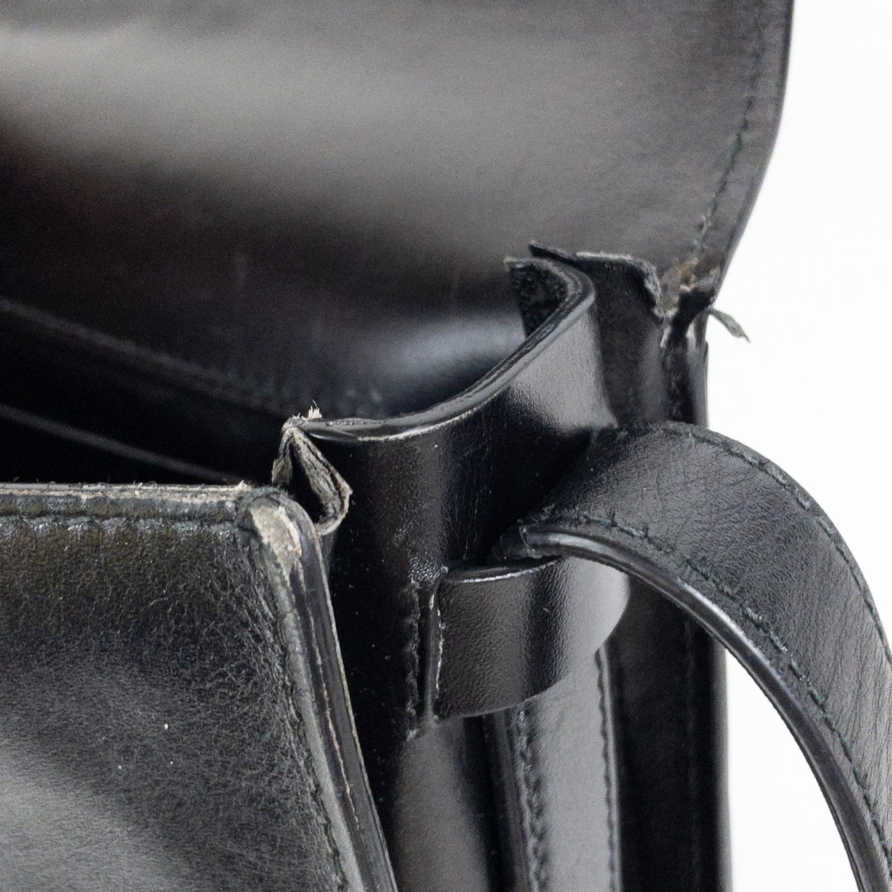 Jil Sander Leather Saddle Bag