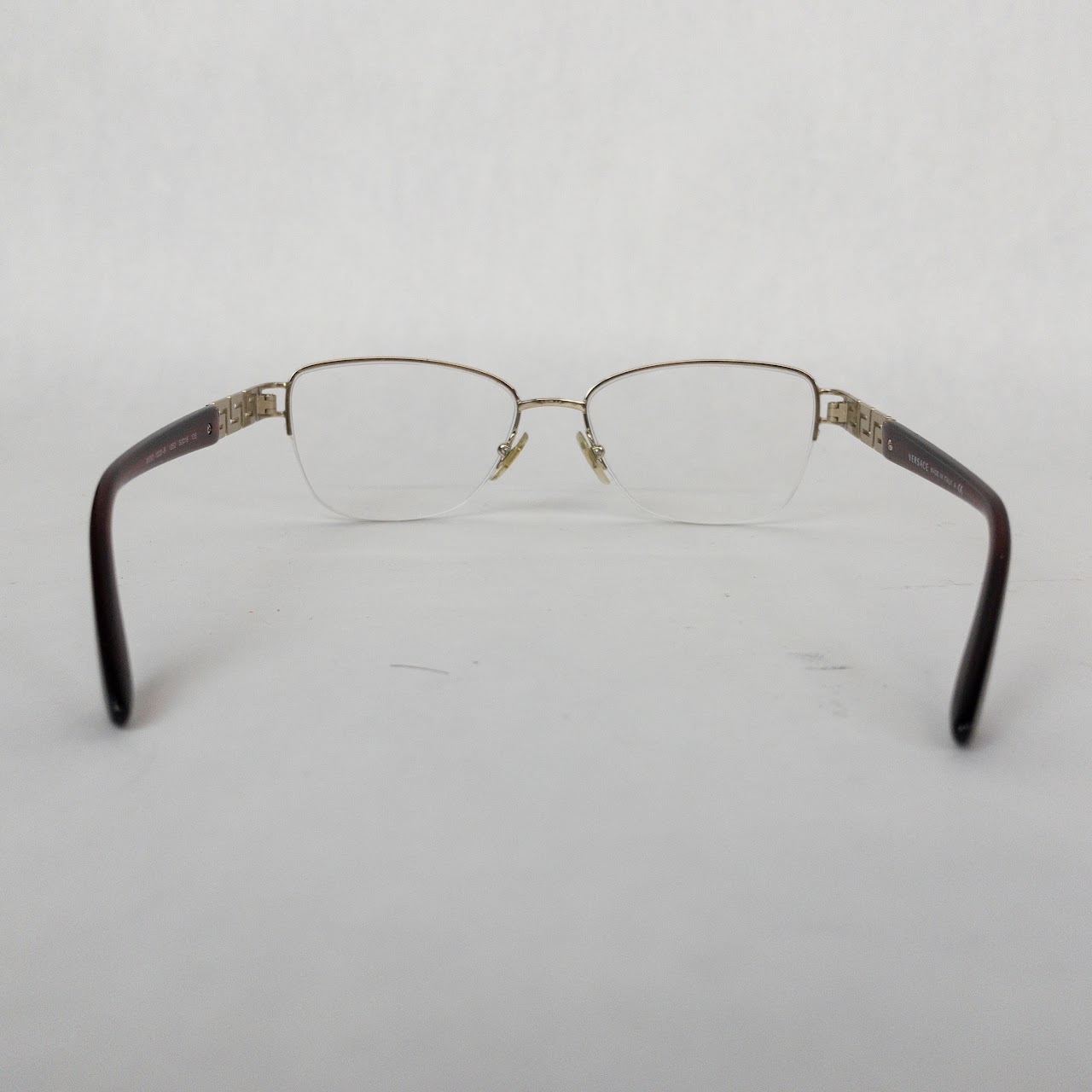 Versace Half Rim Rx Eyeglasses