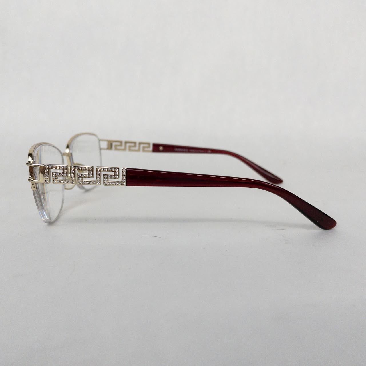 Versace Half Rim Rx Eyeglasses