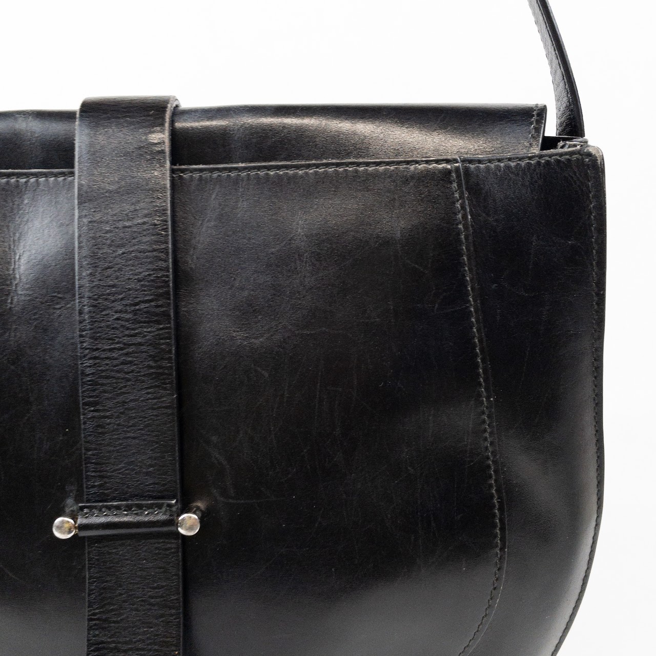 Jil Sander Leather Saddle Bag