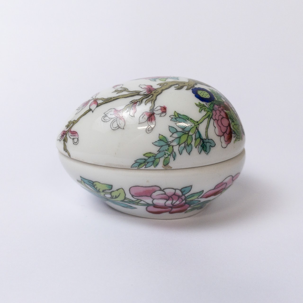 Limoges Egg Trinket Box