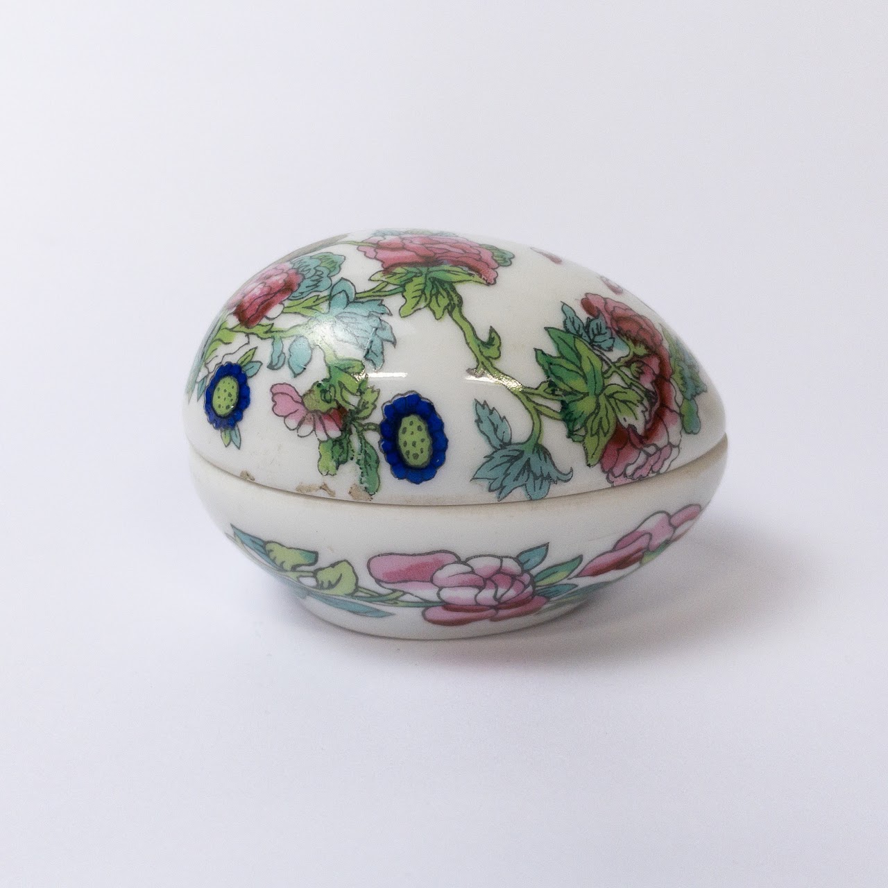 Limoges Egg Trinket Box