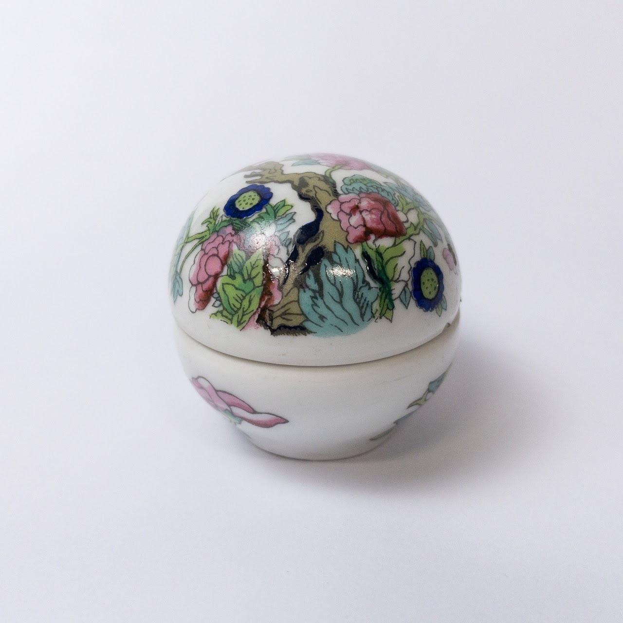 Limoges Egg Trinket Box