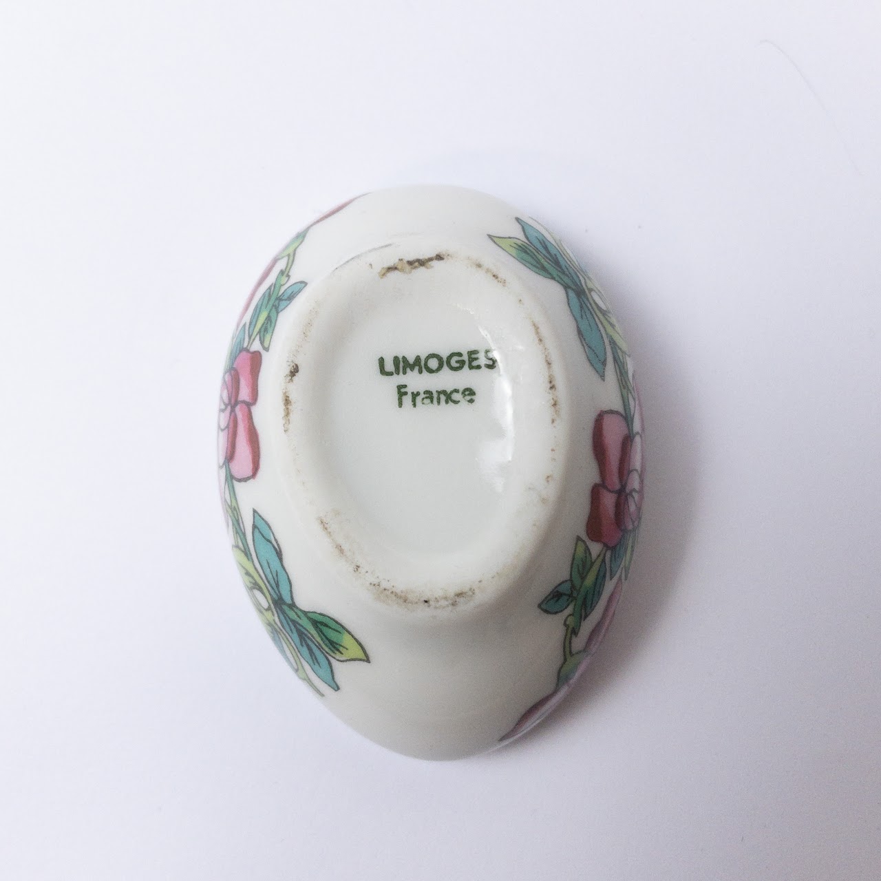 Limoges Egg Trinket Box