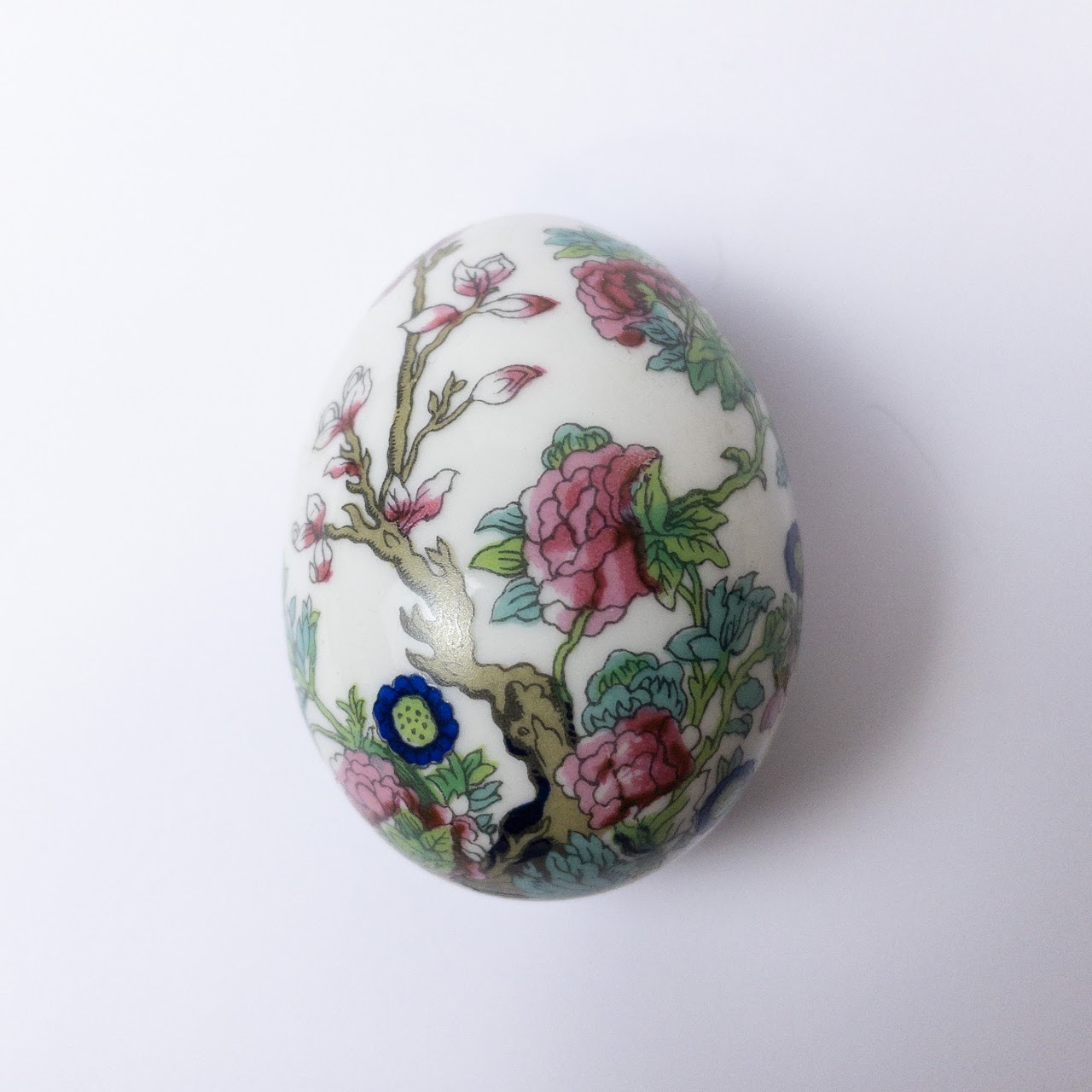 Limoges Egg Trinket Box