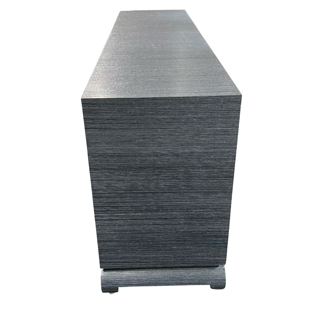 Contemporary Grasscloth Credenza