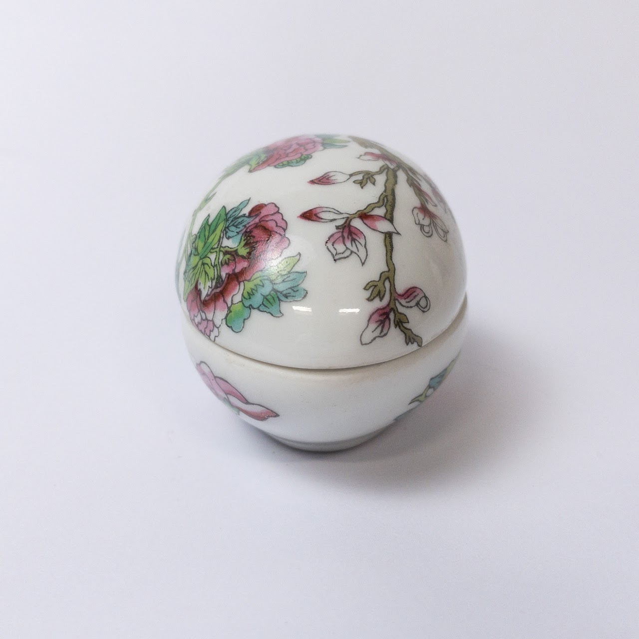 Limoges Egg Trinket Box