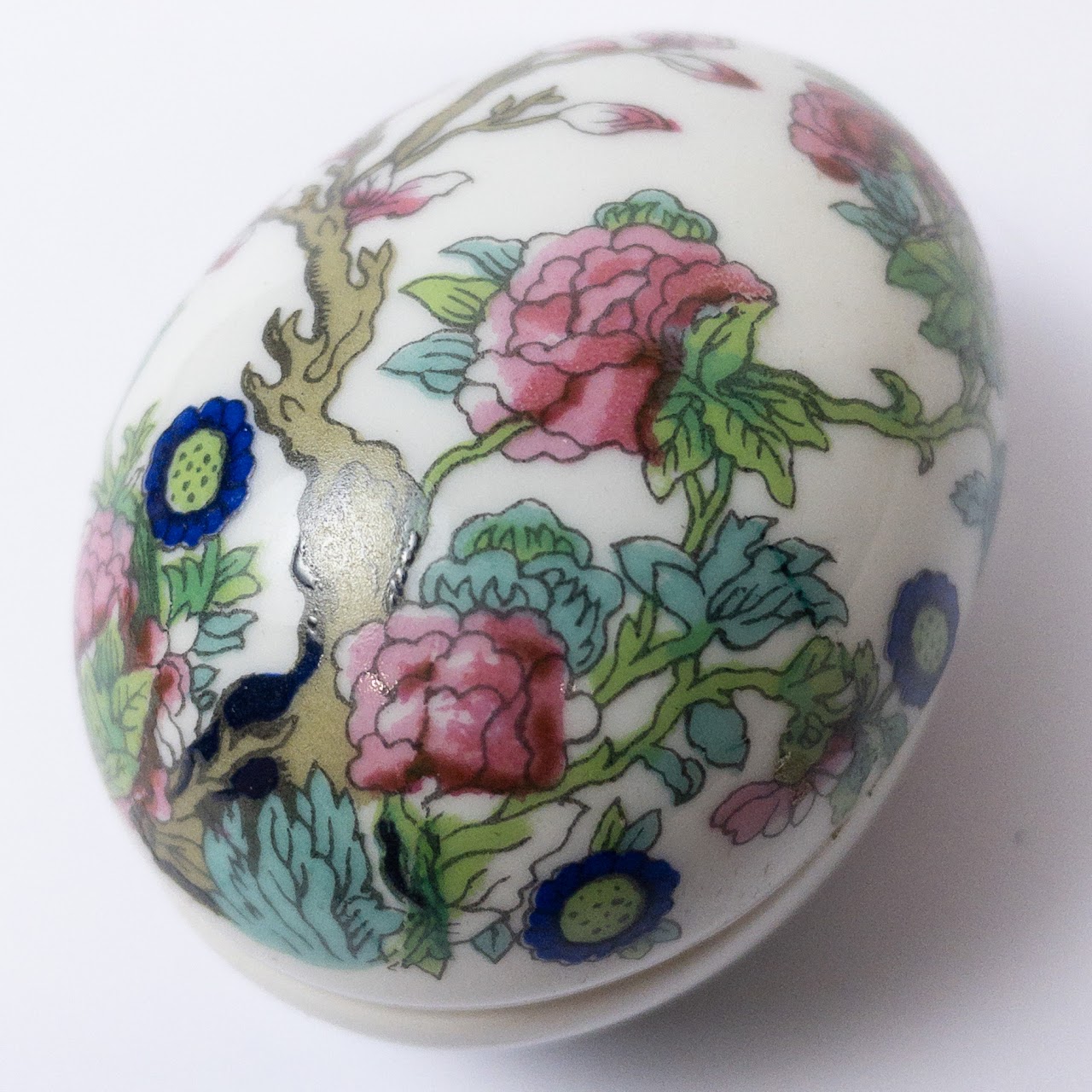 Limoges Egg Trinket Box