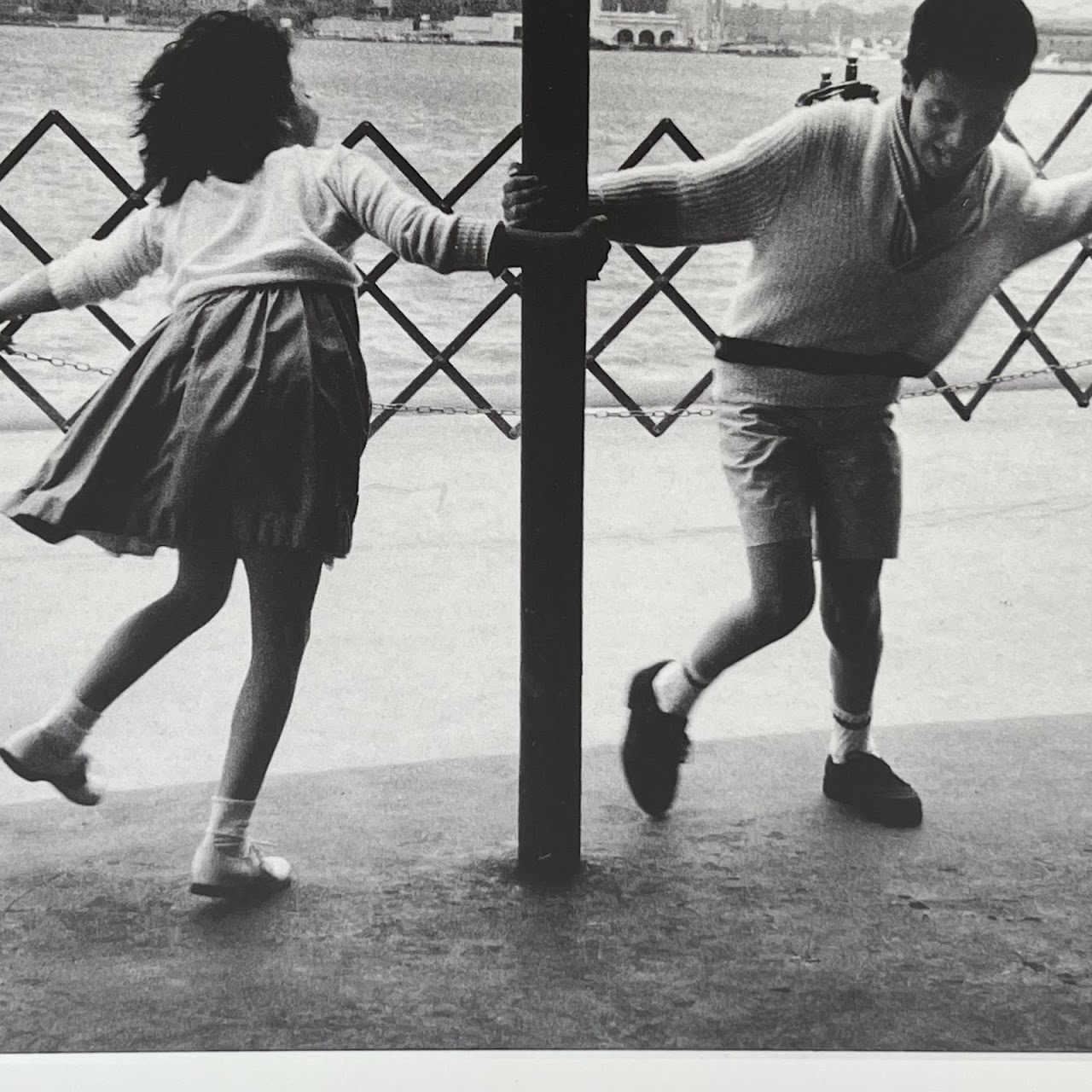 Sam Falk 'A Spin on the Ferry, 1964' Silver Gelatin Photograph