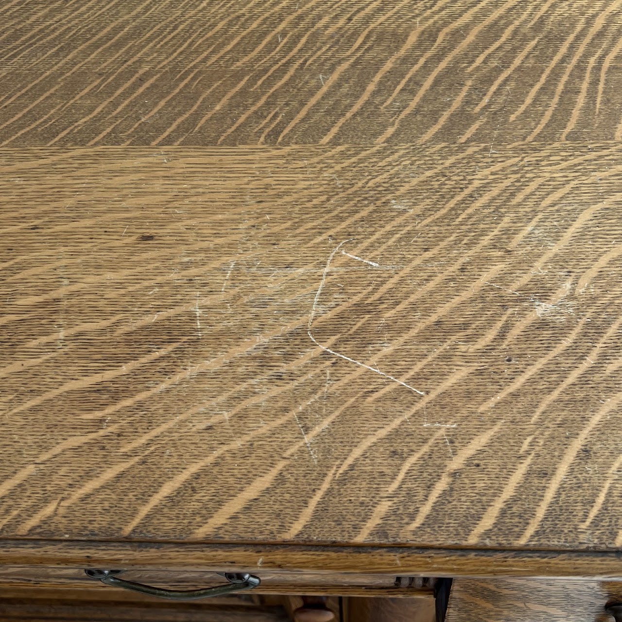 American Tiger Oak Antique Sideboard Server