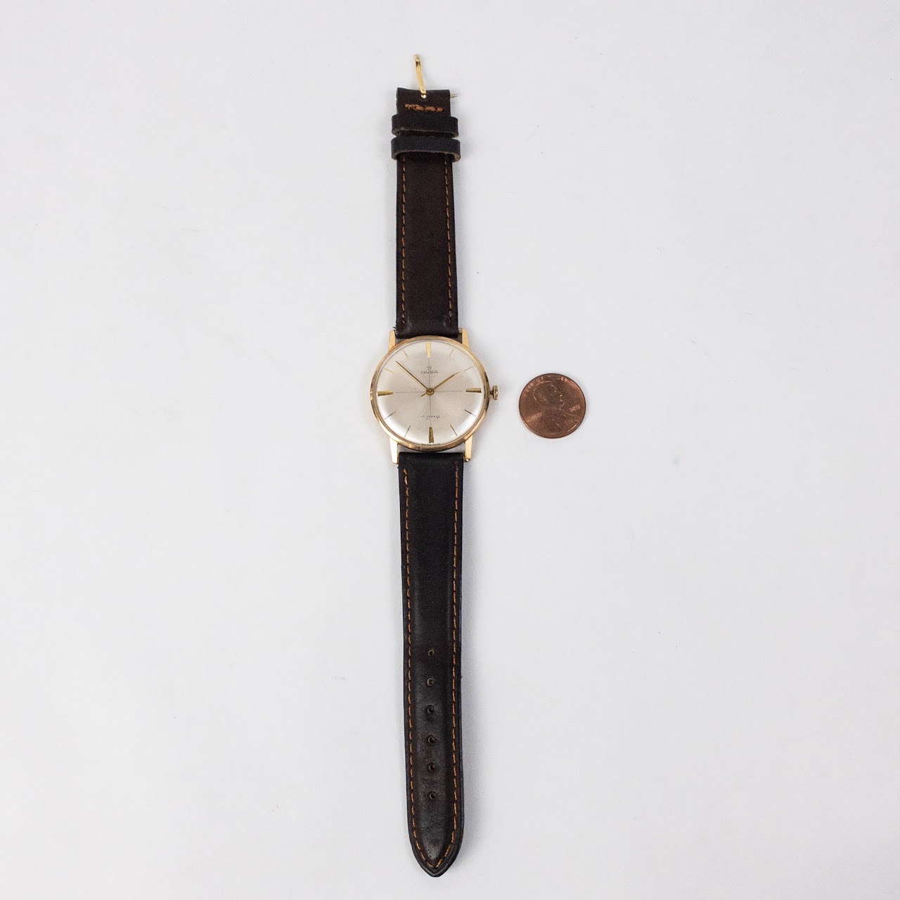 Onsa 14K Gold VIntage Wristwatch NEEDS REPAIR