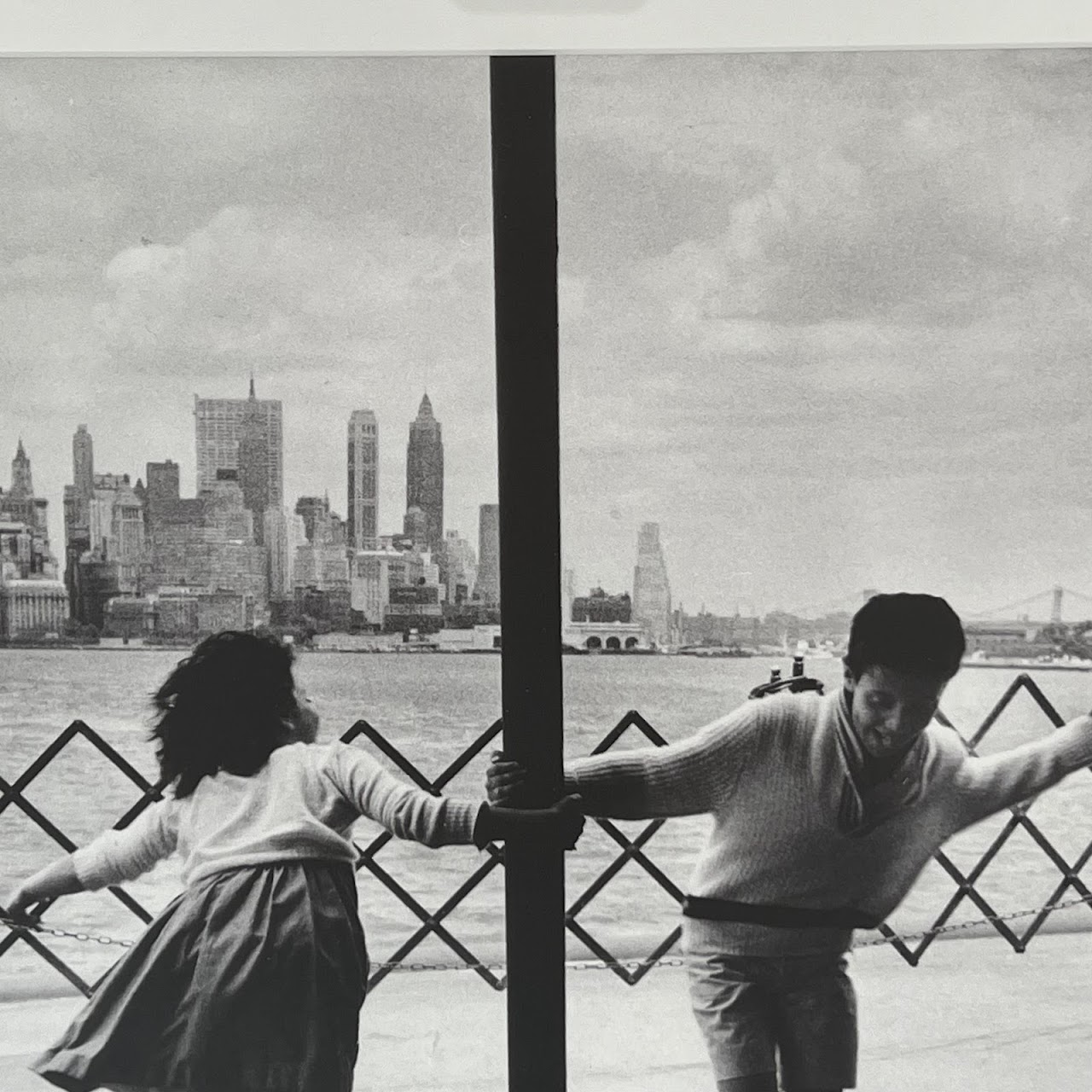 Sam Falk 'A Spin on the Ferry, 1964' Silver Gelatin Photograph