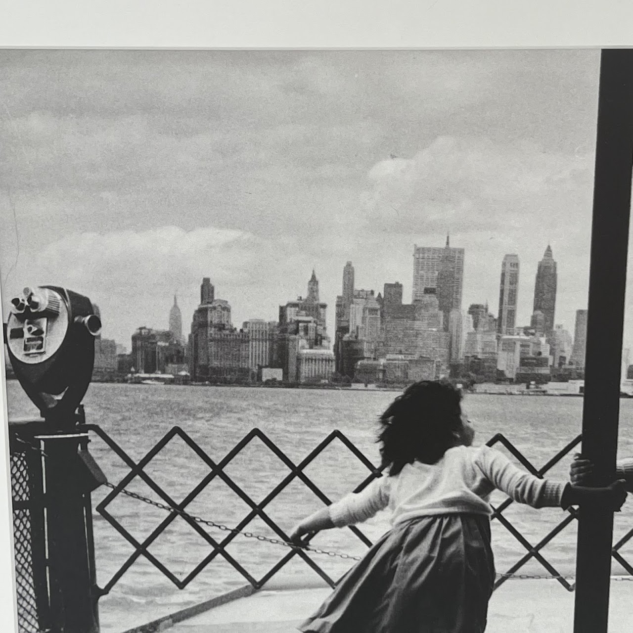 Sam Falk 'A Spin on the Ferry, 1964' Silver Gelatin Photograph