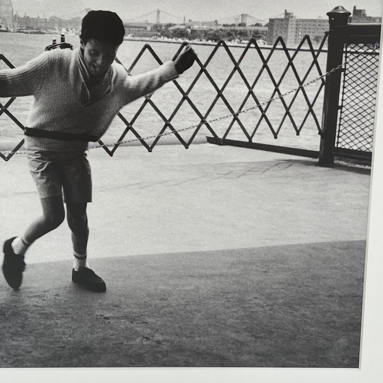 Sam Falk 'A Spin on the Ferry, 1964' Silver Gelatin Photograph