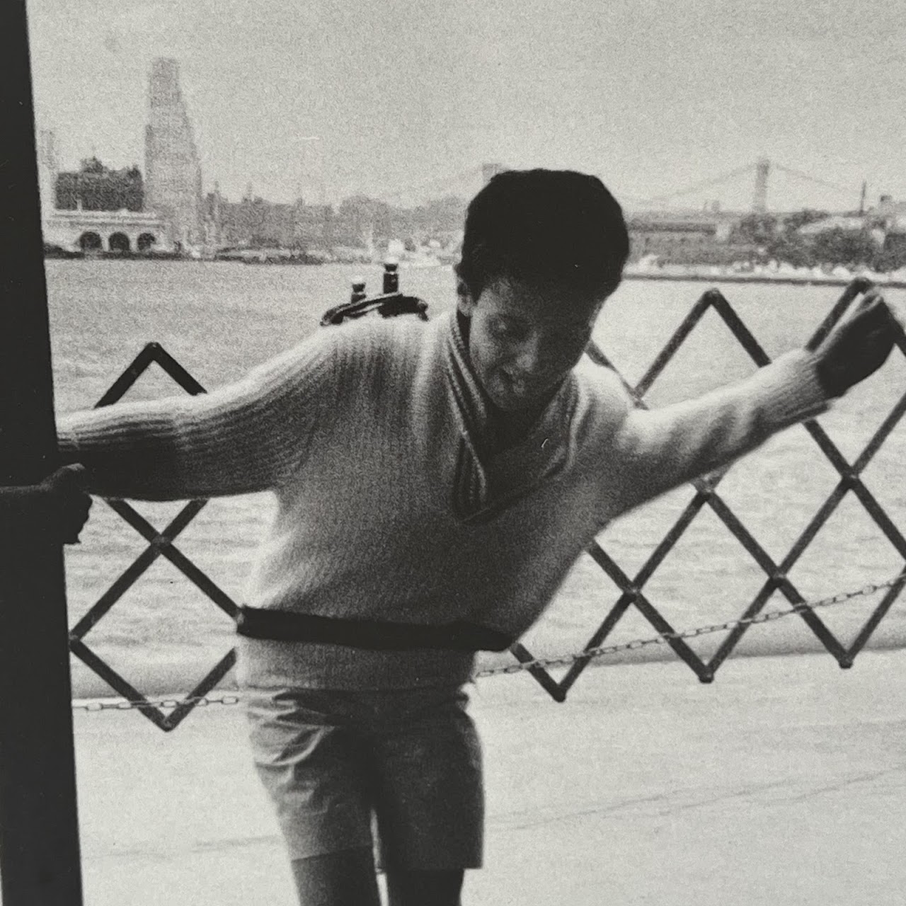 Sam Falk 'A Spin on the Ferry, 1964' Silver Gelatin Photograph