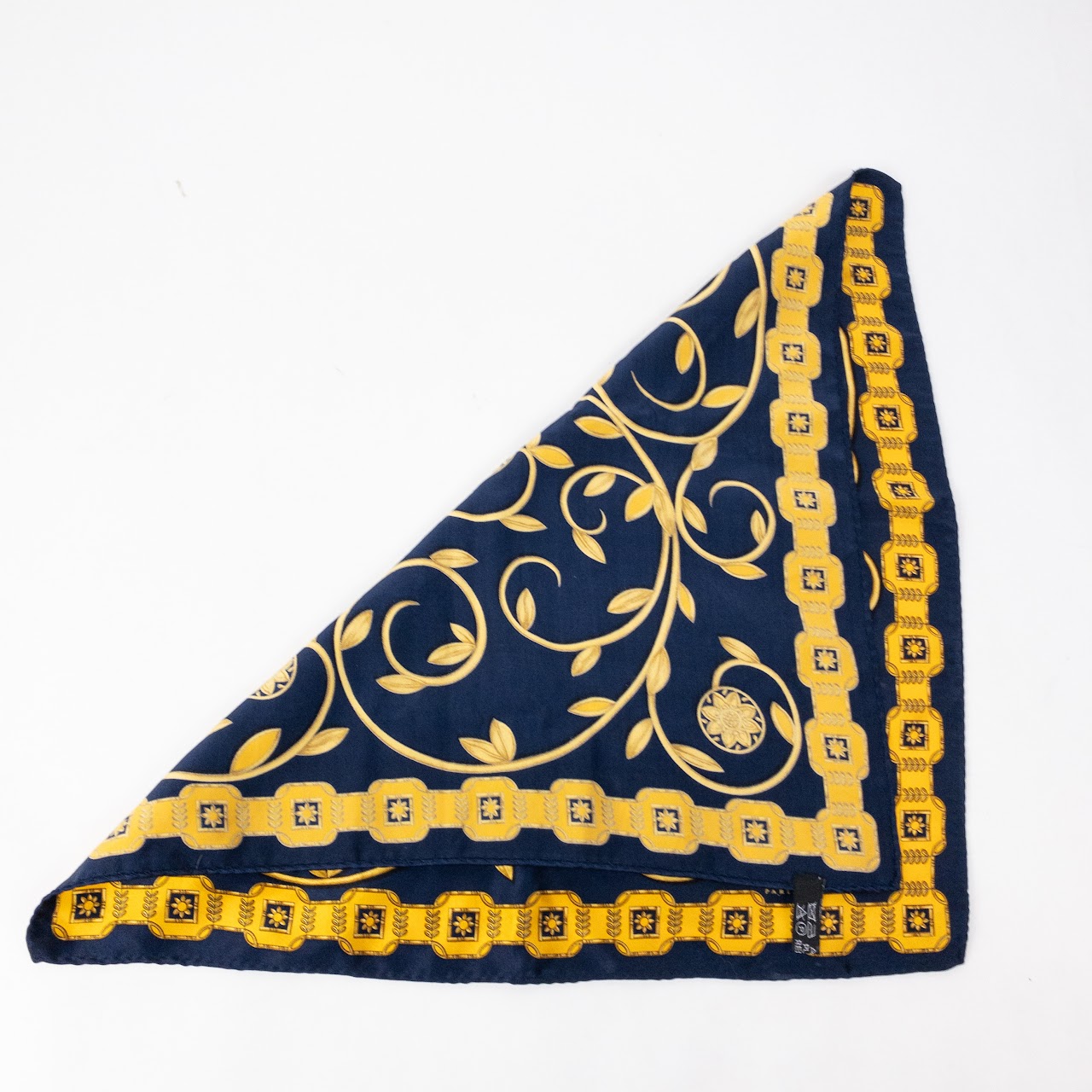 Lanvin Paris Silk Neckerchief