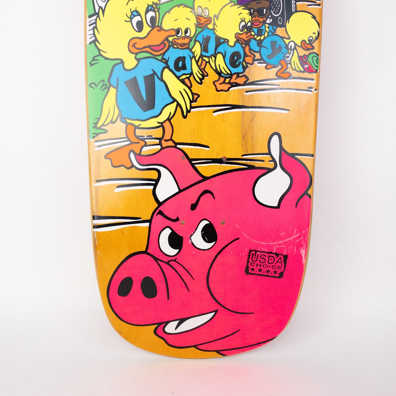 Mark McKee Signed Limited Edition Mike Vallely Barnyard Skateboard Deck