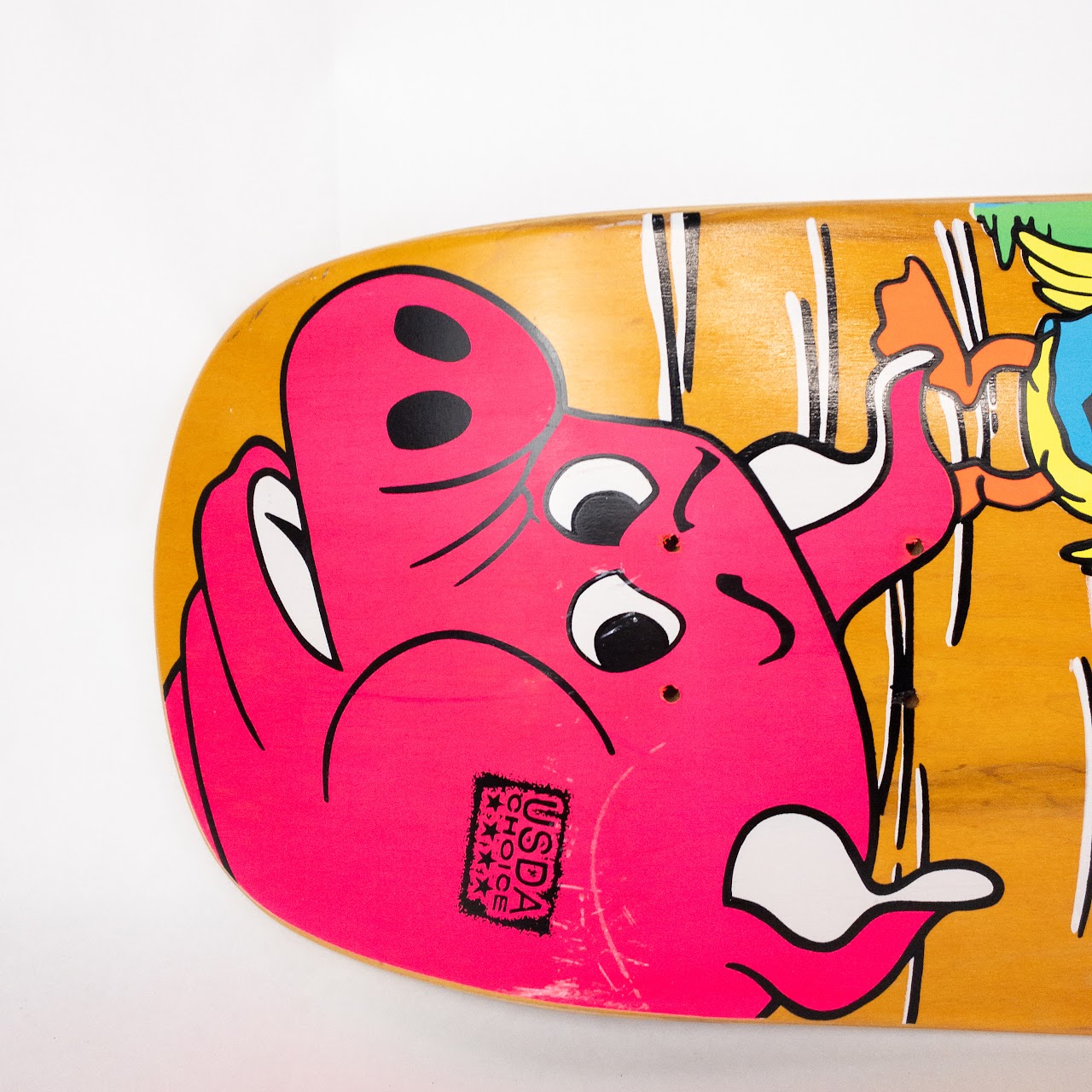 Mark McKee Signed Limited Edition Mike Vallely Barnyard Skateboard Deck