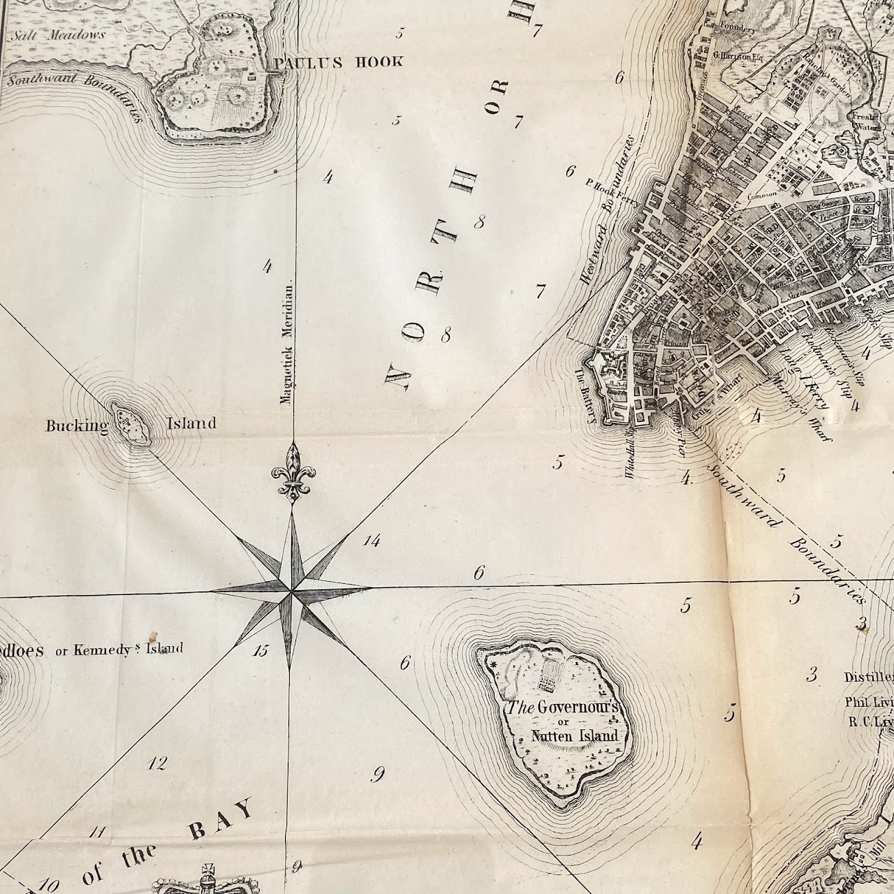 Plan of the City of New York Surveyed 1766-1767Map