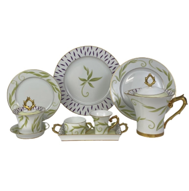 Bernardaud Frivole 50-Piece Dinnerware Set