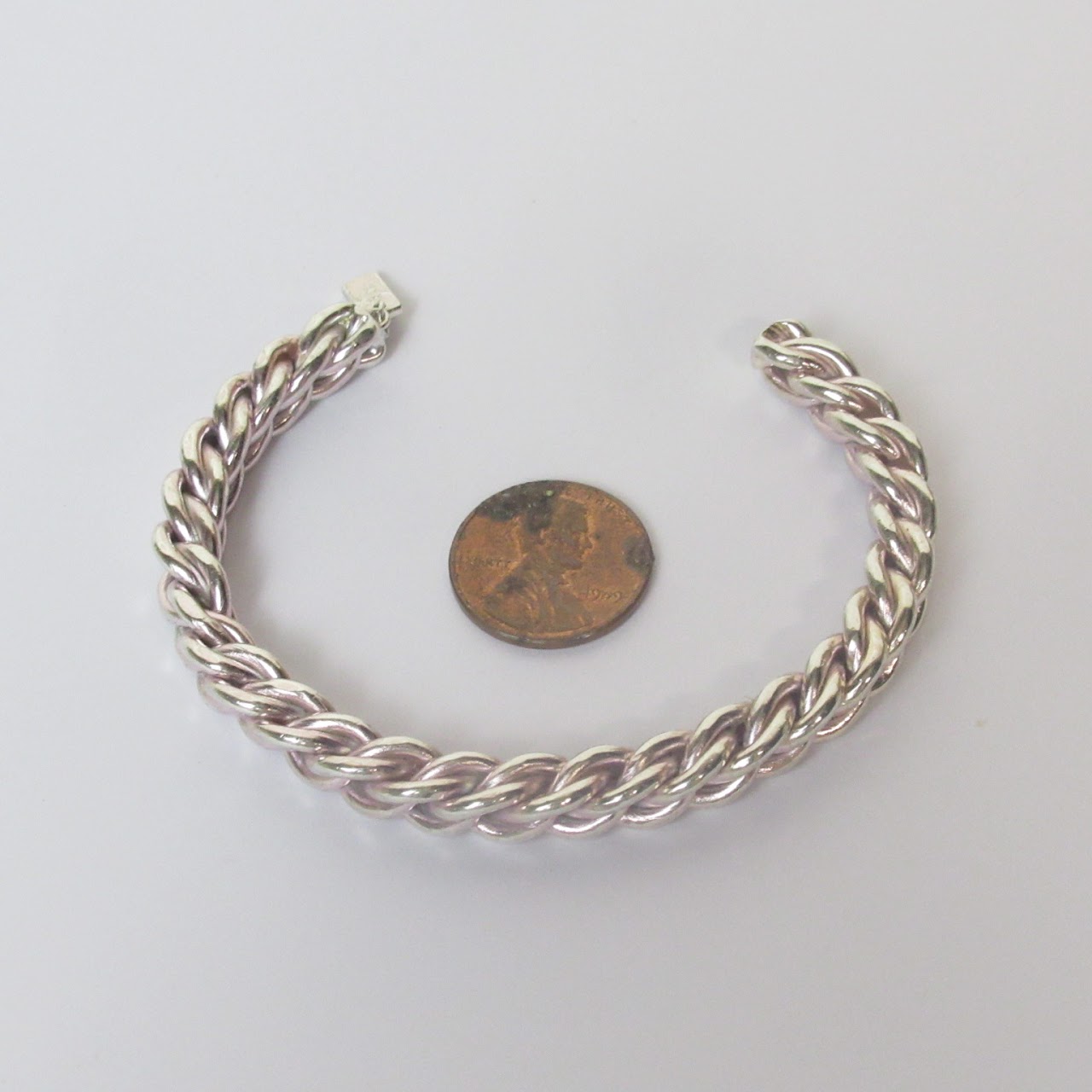 A/X Sterling Silver Cable Cuff