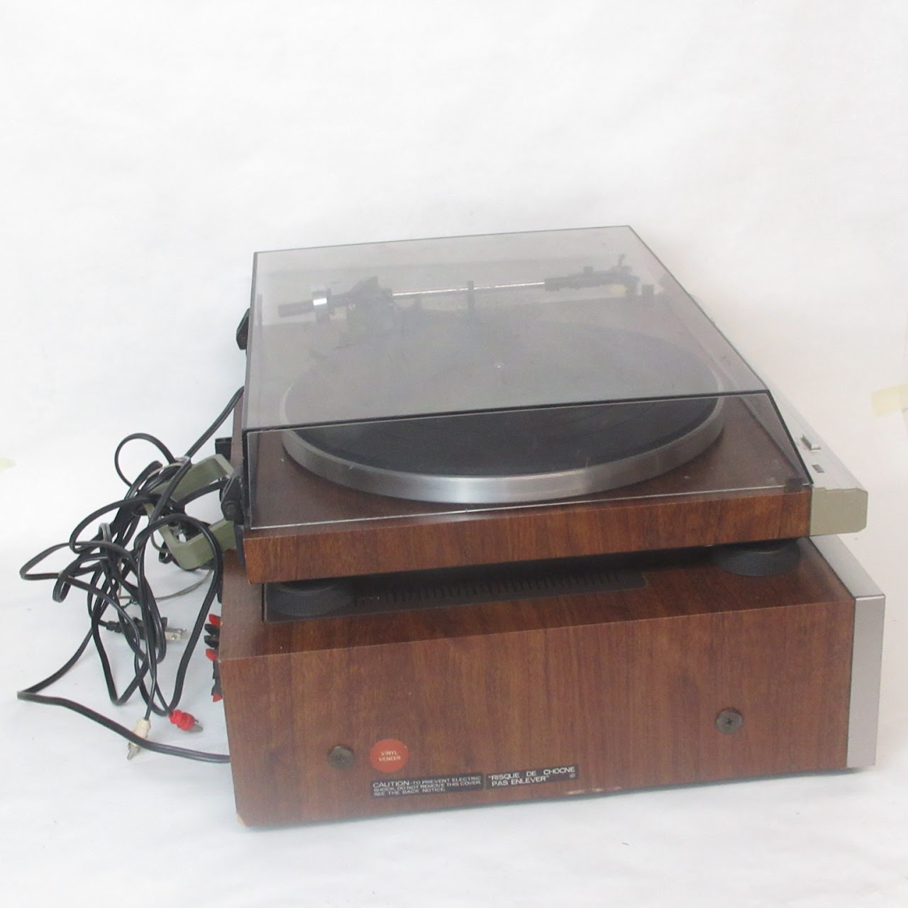 Mitsubishi DA-R15 Vintage Stereo Receiver with DP-6 Turntable