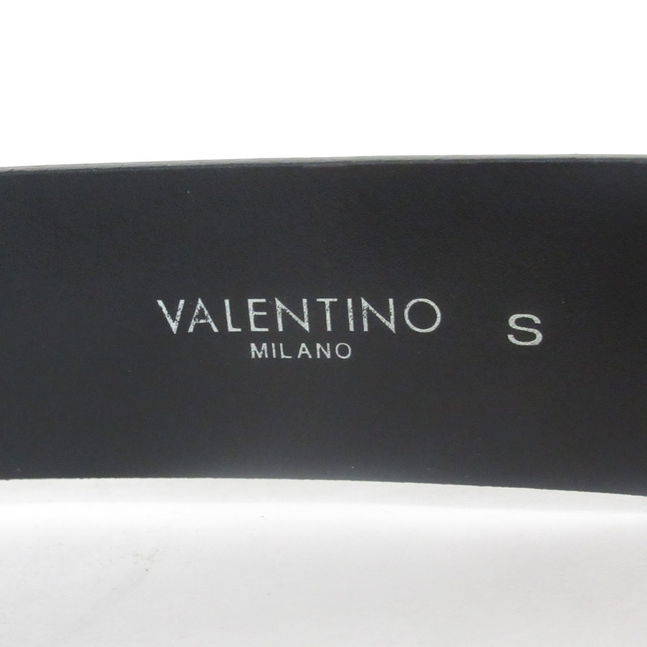 Valentino Leather V Belt