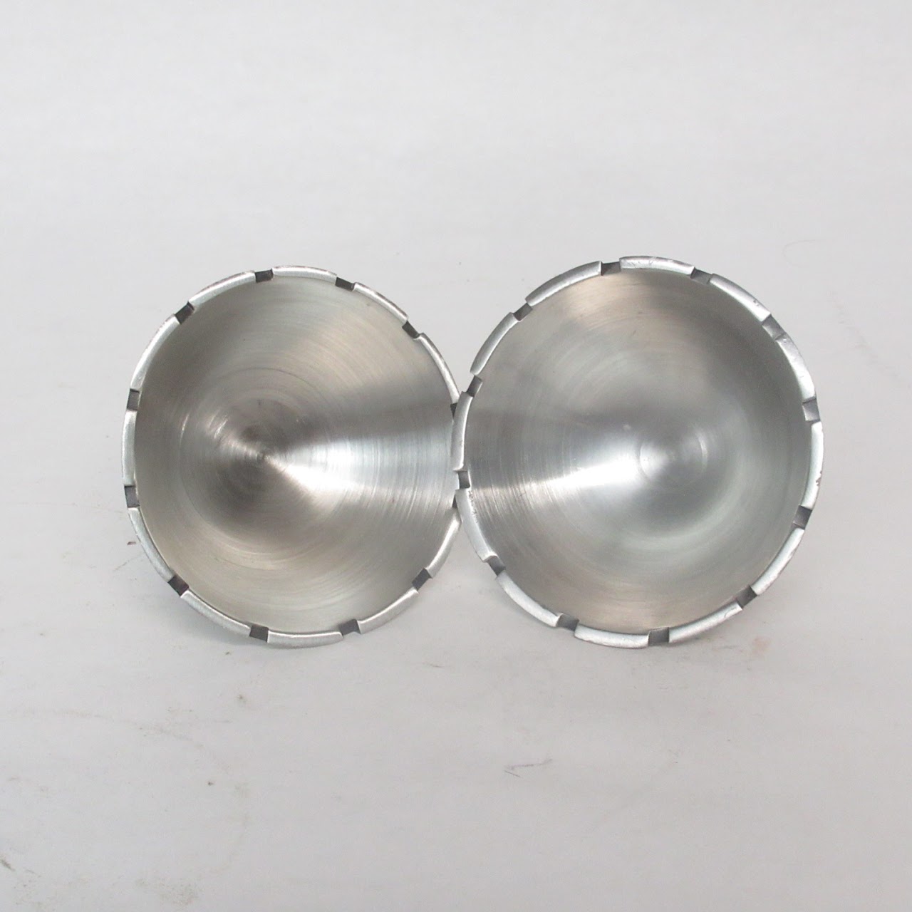 Lisa Jenks Notch Trinket Bowl Pair