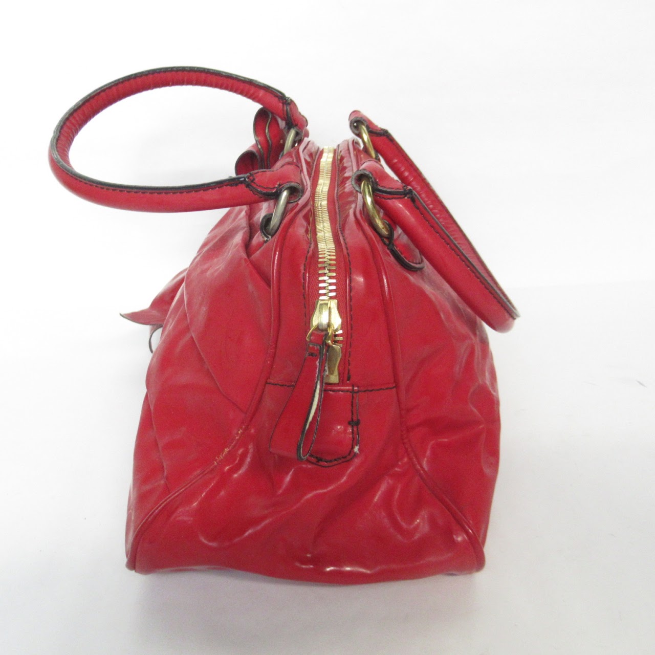 Valentino Red Leather Handbag